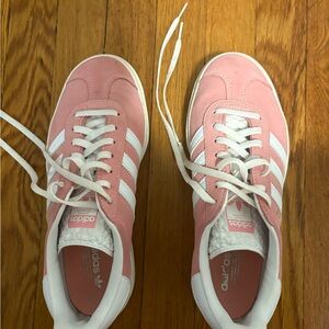 Adidas platform gazelle Women's Soft Pink Sneakers